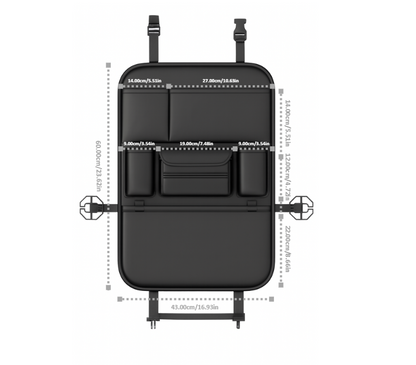 Rangement siège arrière