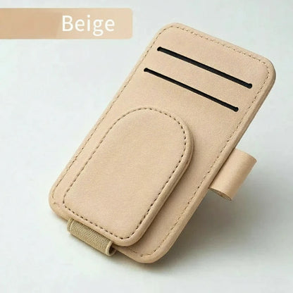 Clip porte-lunettes et cartes