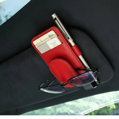 Clip porte-lunettes et cartes